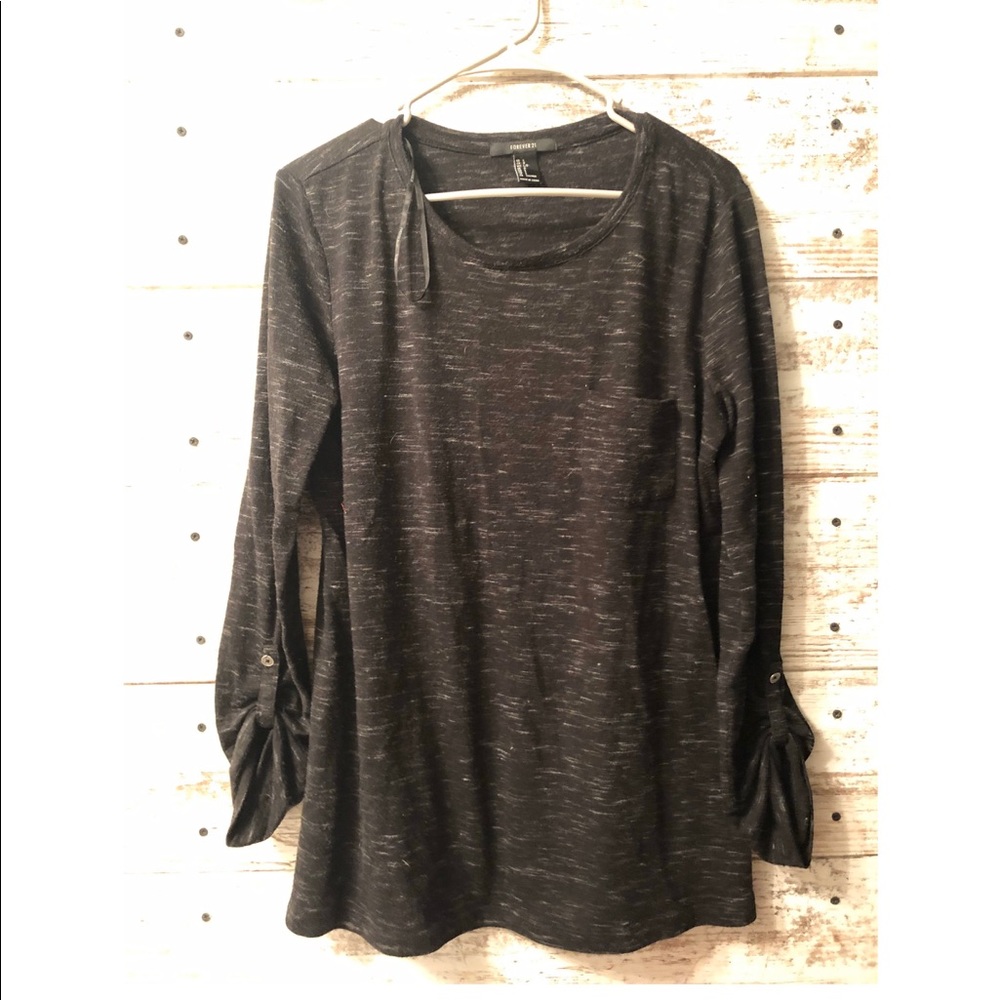 Grey H&M top